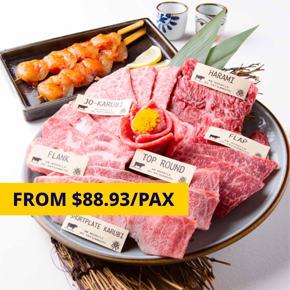 Grill By Cut - Up to 25% Off A5 Japanese Wagyu Buffet for 1 pax