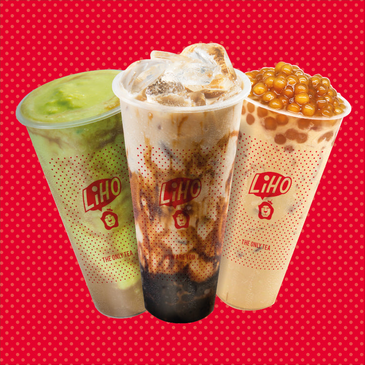 1-for-1 Bubble Tea With Toppings by LiHO TEA (The Cathay) on Chope