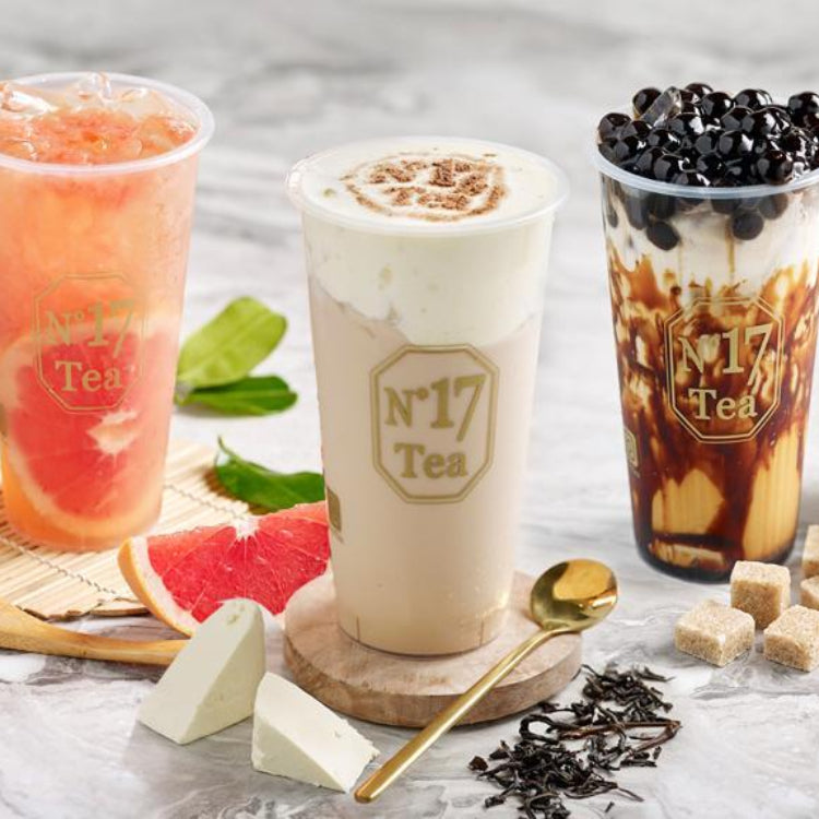 1-for-1 Bubble Tea by No.17 Tea (AMK) on Chope