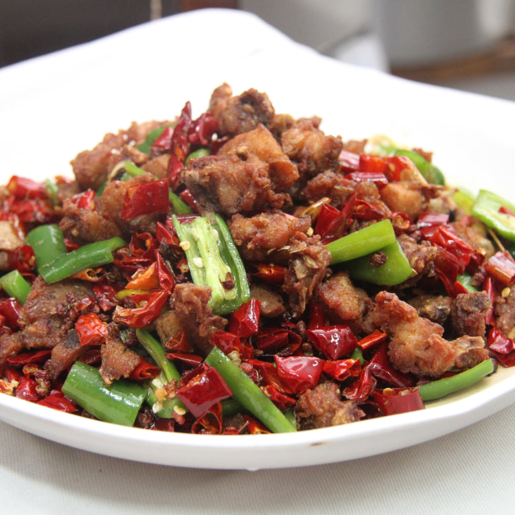 Sichuan Spicy Chicken 辣子鸡丁 by Oriental Chinese Restaurant (Dong Fang Mei Shi) on Chope