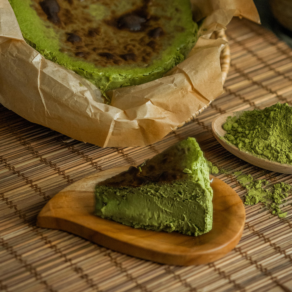 Matcha Burnt Cheesecake by Maison Ble on Chope